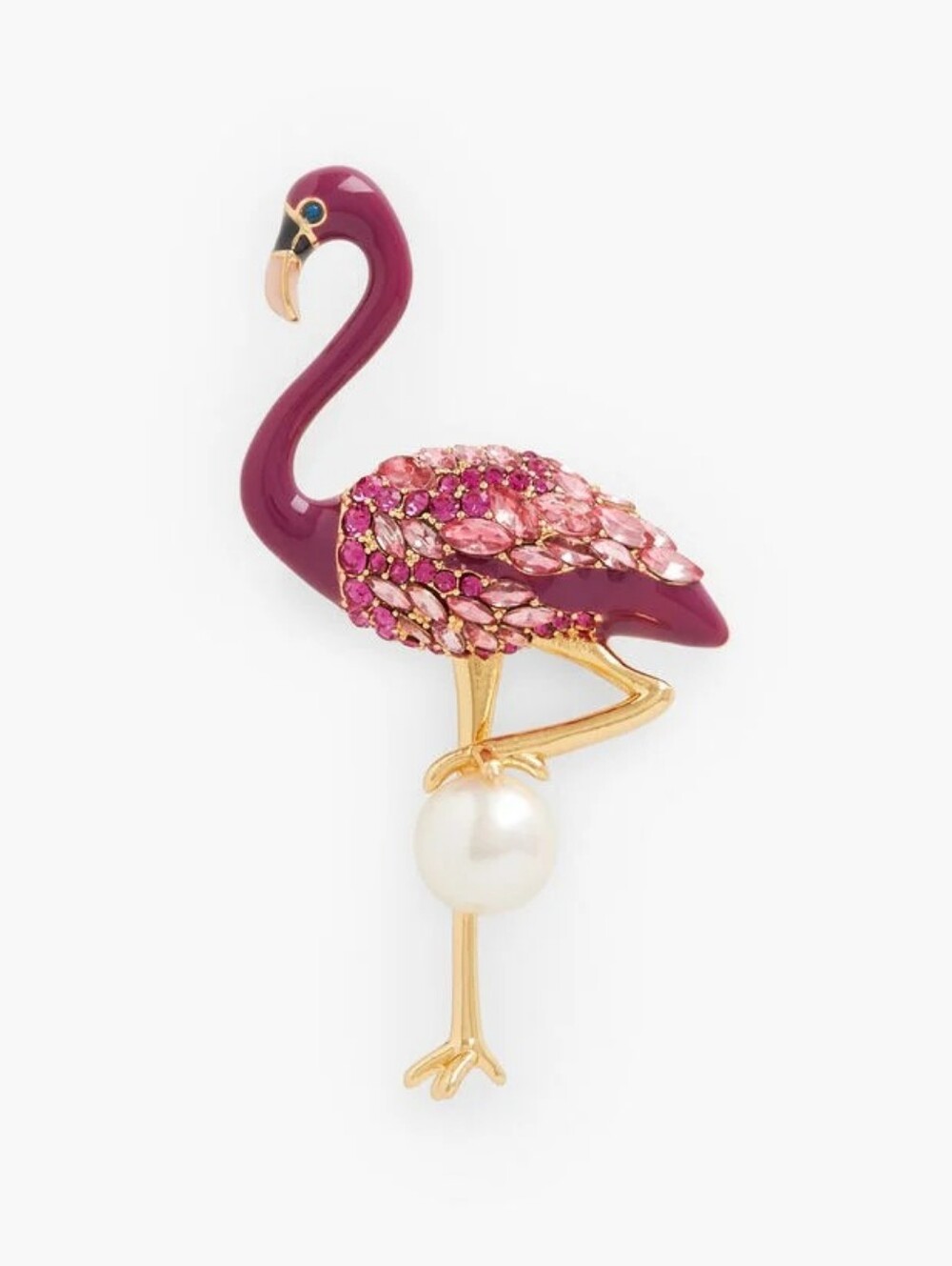 TALBOTS | Flamingo Brooch Pin